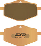 Front Sintered Street Brake Pads - Galfer Compatible With Yamaha Dt 125 (1999)