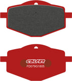 Front Semi-Metal Trial Top Brake Pads - Galfer Compatible With Yamaha Dt 125 R - Re (1988-2004)