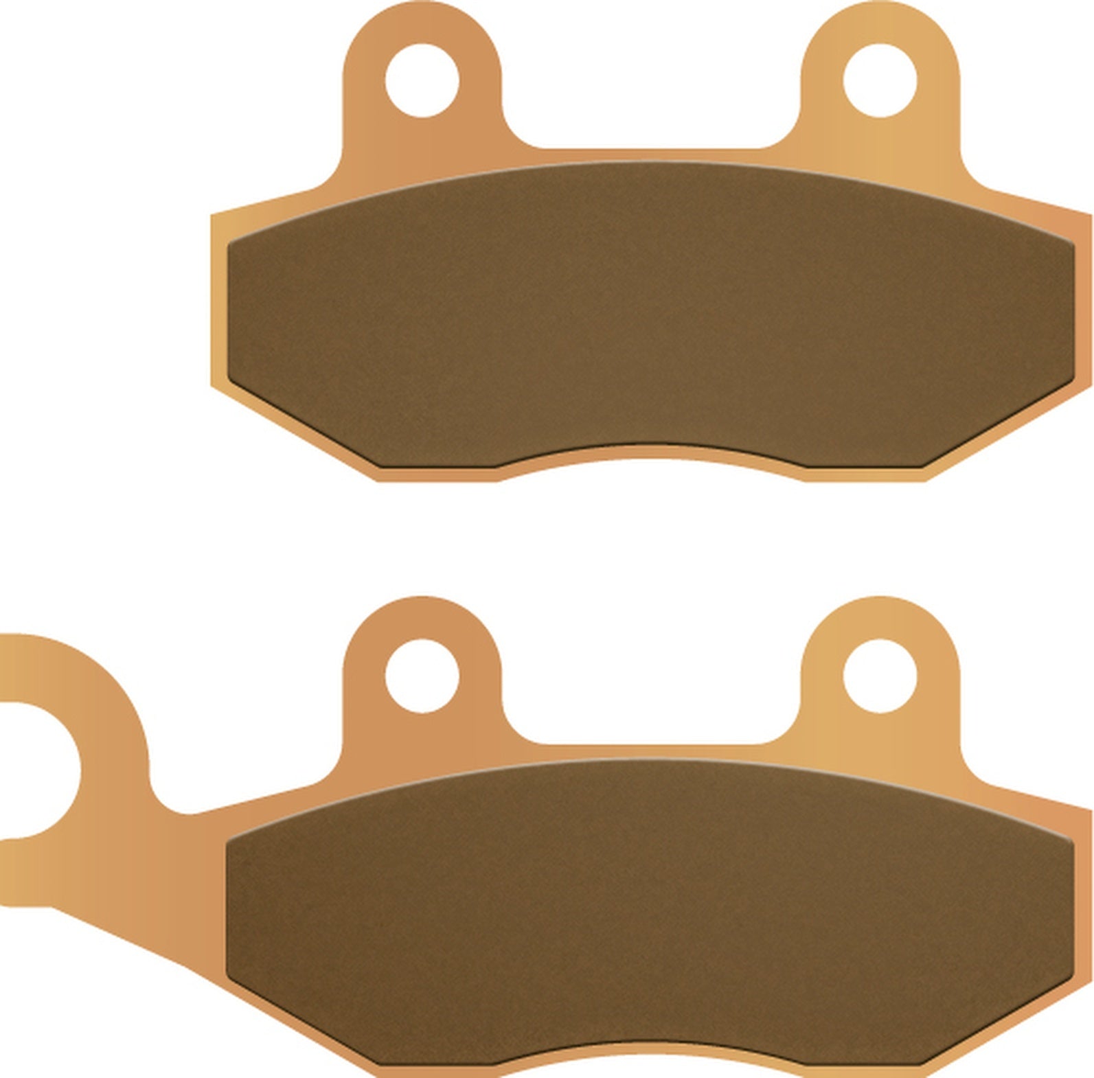 Rear Sintered Quads Brake Pads - Galfer Compatible With Atk Cobra 50 (1994)