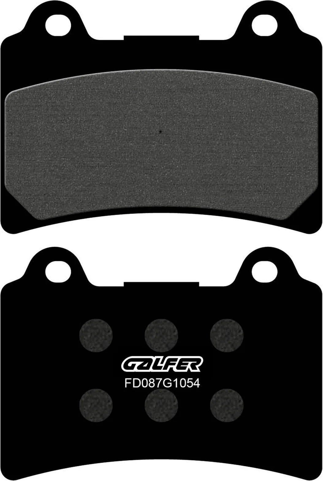 Front Semi-Metal Brake Pads - Galfer Compatible With Hm Derapage 125 4T (2011)