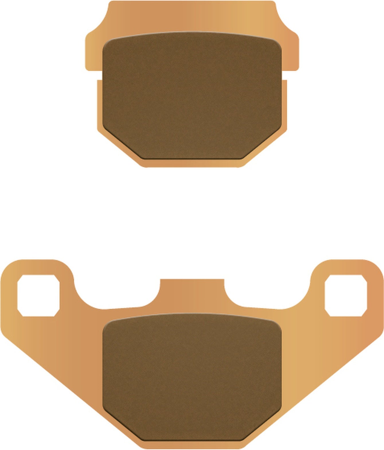 Rear Sintered Off-Road Brake Pads - Galfer Compatible With Adly Crusader Quad 300 (2006)