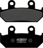 Front Semi-Metal Brake Pads - Galfer Compatible With Honda Vfr 400 R Z (1987)