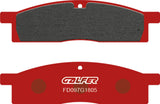Front Semi-Metal Trial Top Brake Pads - Galfer Compatible With Yamaha Yz 65 (2018)