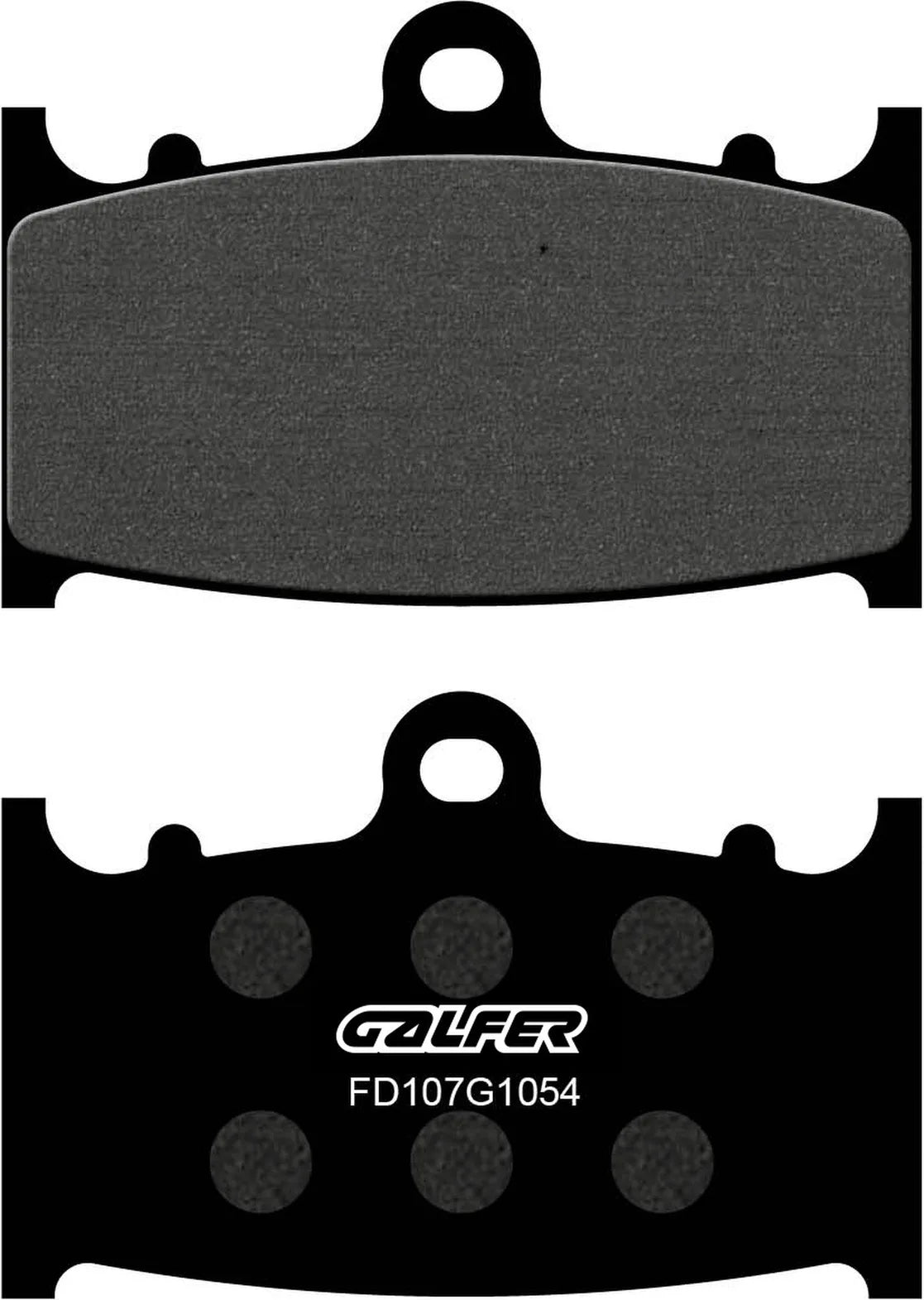 Front Semi-Metal Brake Pads - Galfer Compatible With Gasgas Sm 250 (2001)