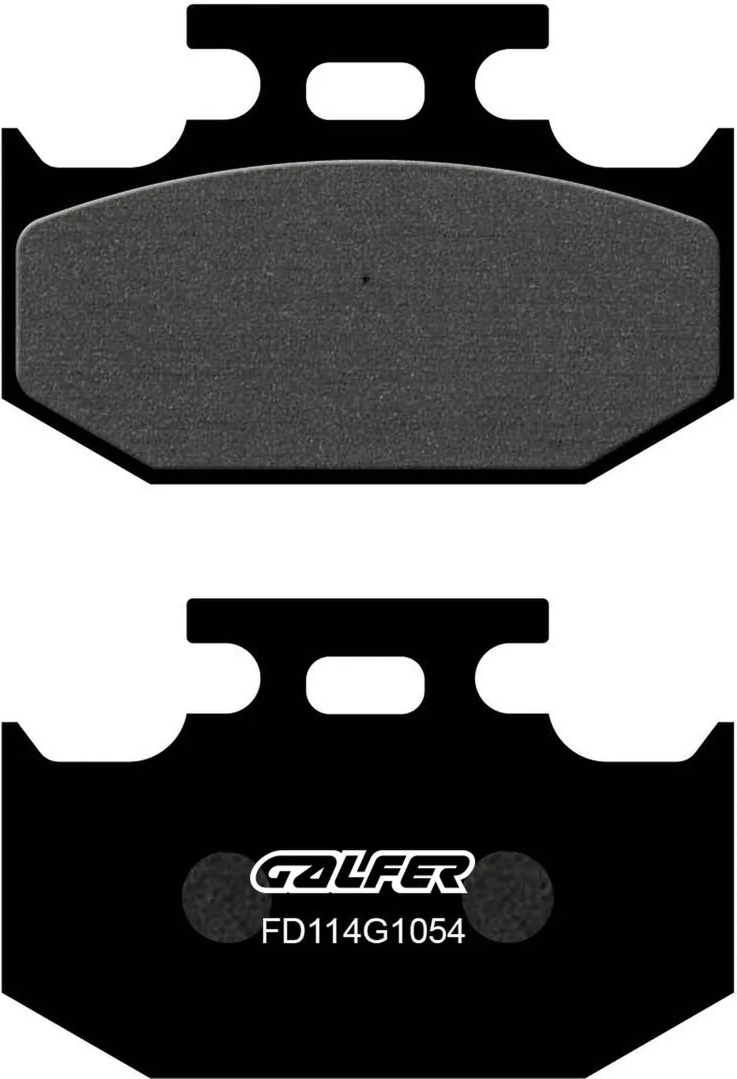 Rear Semi-Metal Brake Pads - Galfer Compatible With Cannondale X 440 S (2001)