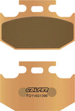 Rear Sintered Off-Road Brake Pads - Galfer Compatible With Kawasaki Kx 500 (1989-1993)