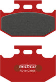 Rear Semi-Metal Trial Top Brake Pads - Galfer Compatible With Kawasaki Kdx 200 (1989)