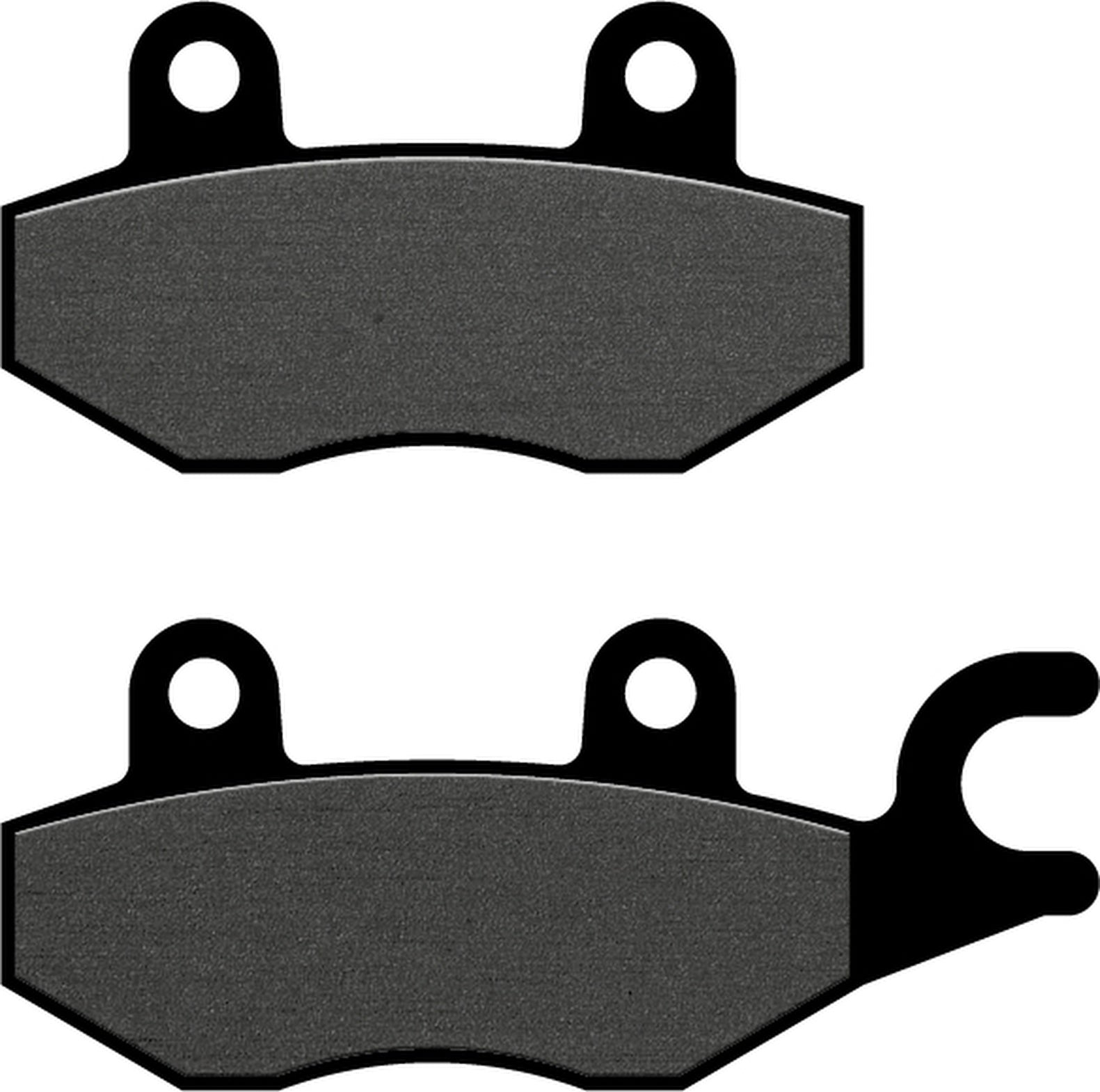 Front Scooter Brake Pads - Galfer Compatible With Akt Ak 125 Tt (2005)