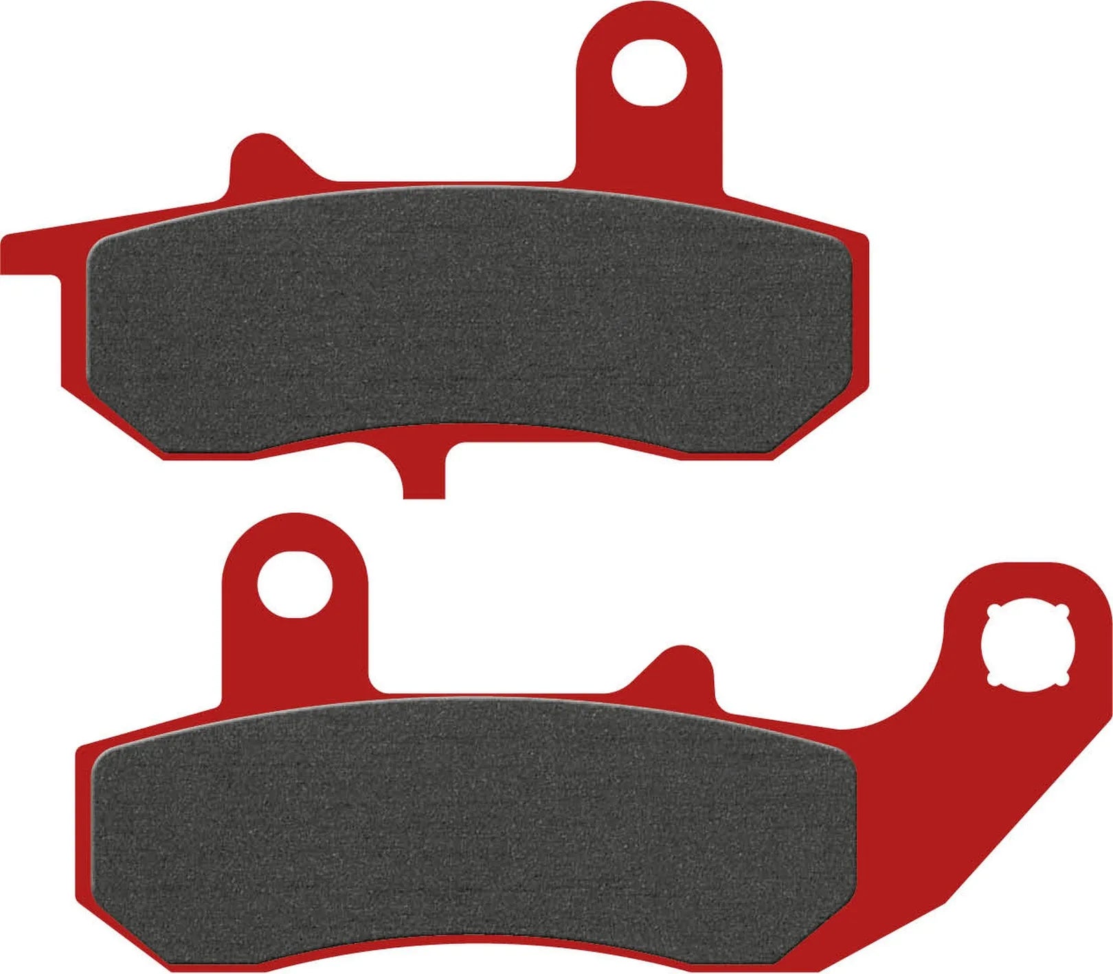 Rear Semi-Metal Trial Top Brake Pads - Galfer Compatible With Suzuki Dr 600 Djebel (1989)