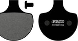 Front Semi-Metal Brake Pads - Galfer Compatible With Harley-Davidson Fxst 1340 Softail Custom (1984-1986)