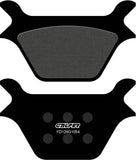 Rear Semi-Metal Brake Pads - Galfer Compatible With Harley-Davidson Fxtz Series 1340 (1988)