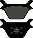 Rear Semi-Metal Brake Pads - Galfer Compatible With Harley-Davidson Xlh 1100 (1987-1988)
