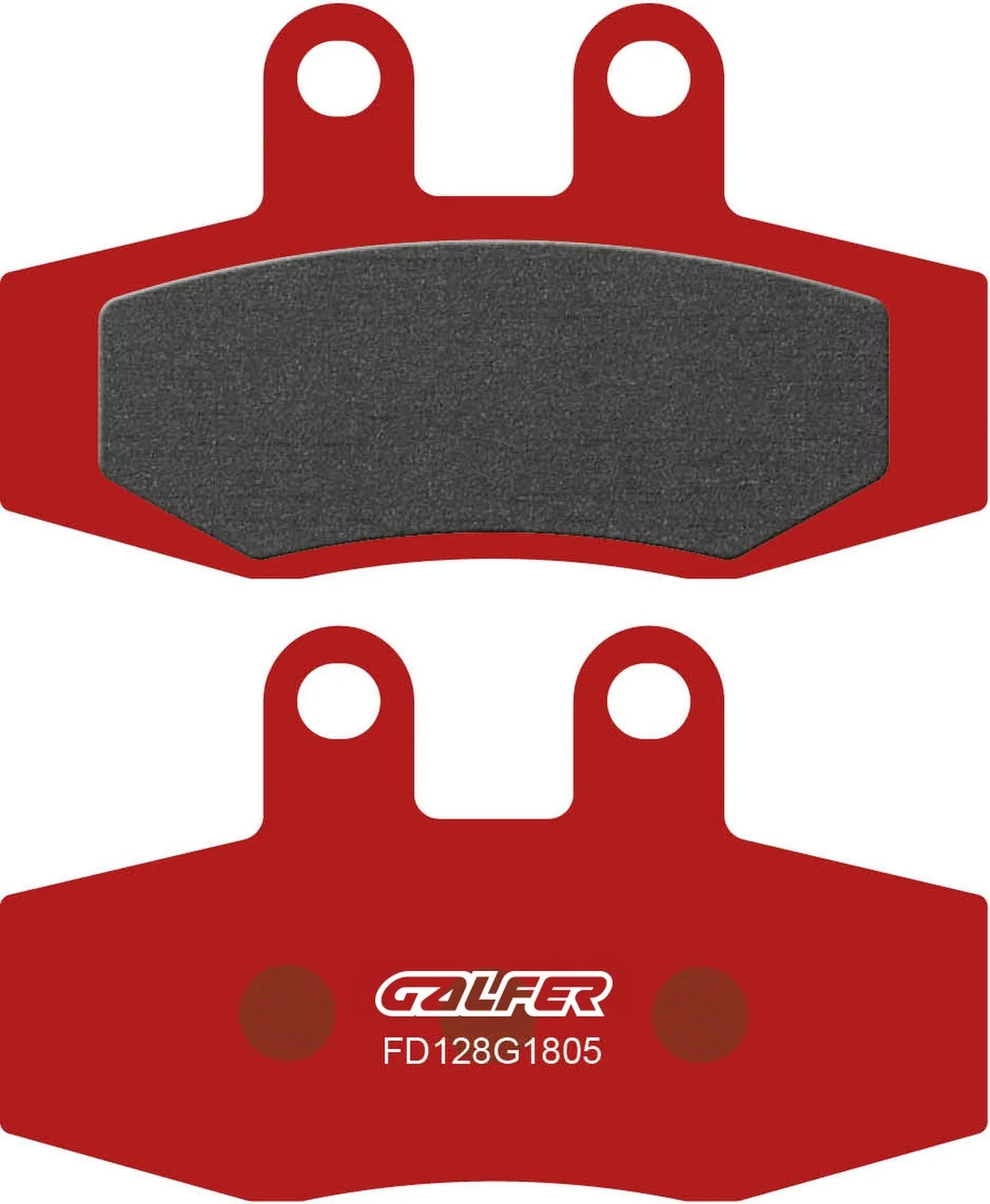Front Semi-Metal Trial Top Brake Pads - Galfer Compatible With Fantic Motor Caballero 125 (1997)