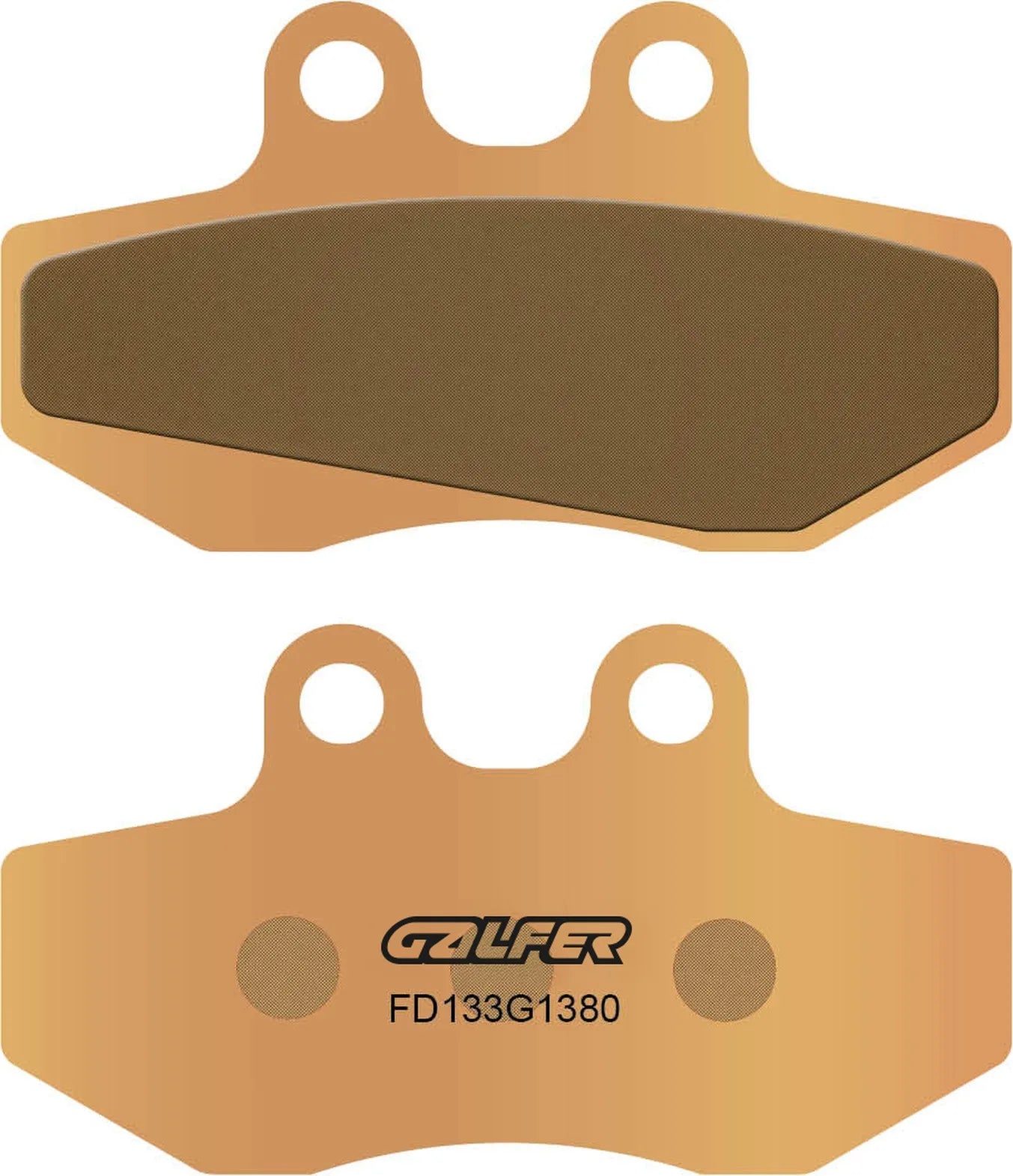 Front Sintered Scooter Brake Pads - Galfer Compatible With Tomos 50 Se (2004)