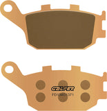 Rear Right Sintered Street Brake Pads - Galfer Compatible With Kawasaki Klv 1000 (2004)
