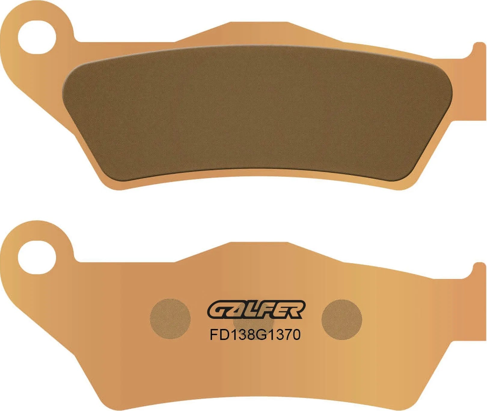 Front Sintered Street Brake Pads - Galfer Compatible With T Race C (2015)