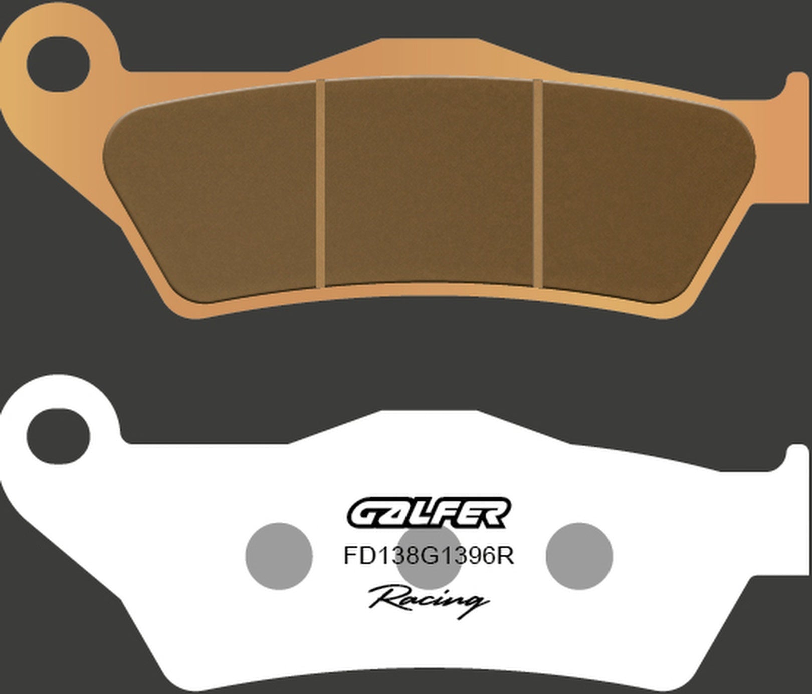 Front Sintered Racing Off-Road Brake Pads - Galfer Compatible With Atk (1997)