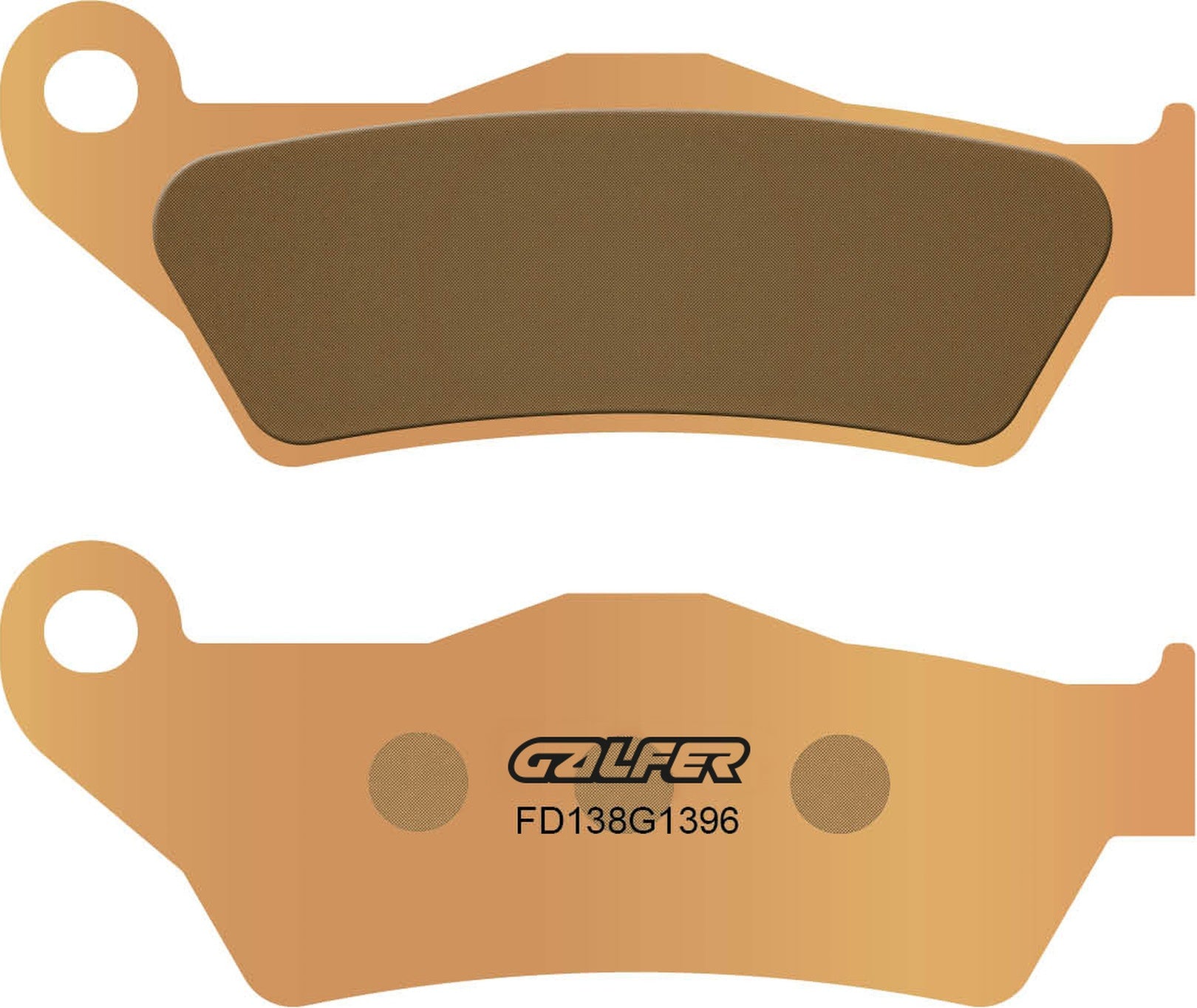 Front Sintered Off-Road Brake Pads - Galfer Compatible With Atk (1997)