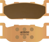 Front Sintered Scooter Brake Pads - Galfer Compatible With Yamaha 950 Scr (2017)