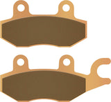 Front Left Sintered Scooter Brake Pads - Galfer Compatible With Benelli Caffe Nero 250 (2008)