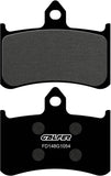Front Semi-Metal Brake Pads - Galfer Compatible With Honda Vfr 400 R Nc30 (1989-1993)