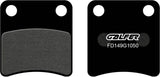 Front Scooter Brake Pads - Galfer Compatible With Daelim E-Five 50 (2003)