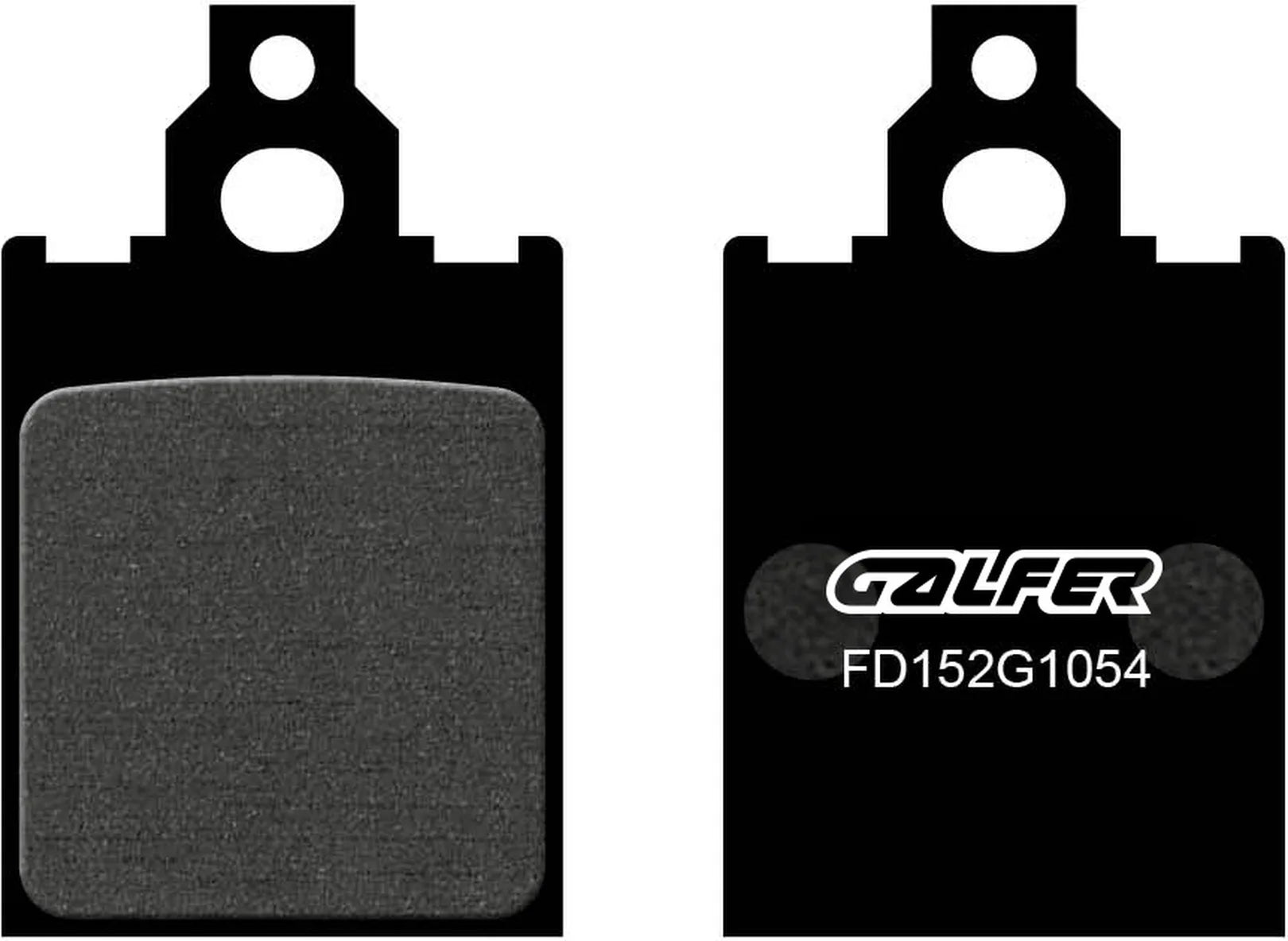 Front Semi-Metal Brake Pads - Galfer Compatible With Piaggio Skipper 150 (1993-1997)