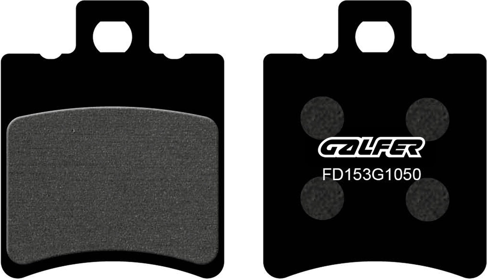 Front Scooter Brake Pads - Galfer Compatible With Atala Hacker At 12 50 (1999)