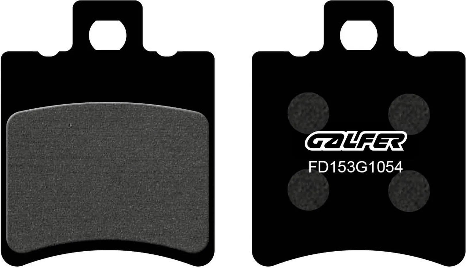 Rear Semi-Metal Brake Pads - Galfer Compatible With Cpi Gts 50 (2003)