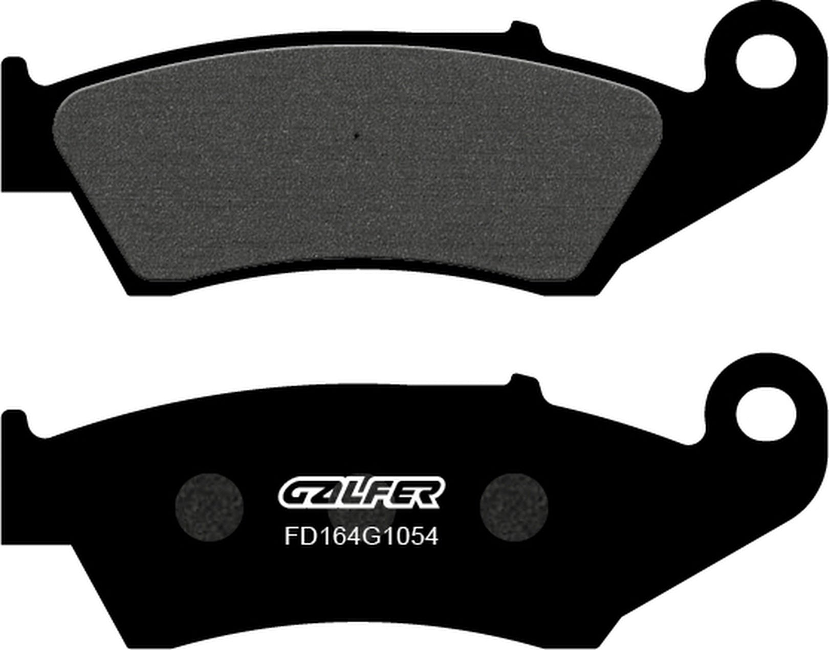 Front Semi-Metal Brake Pads - Galfer Compatible With Goes G 125 Xm (2009-2017)