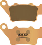 Rear Sintered Off-Road Brake Pads - Galfer Compatible With Benelli 510 Enduro (2008)
