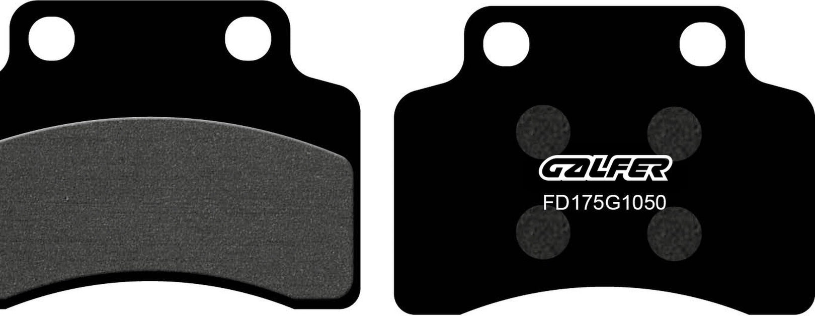 Front Scooter Brake Pads - Galfer Compatible With Generic Ideo 125 (2005)