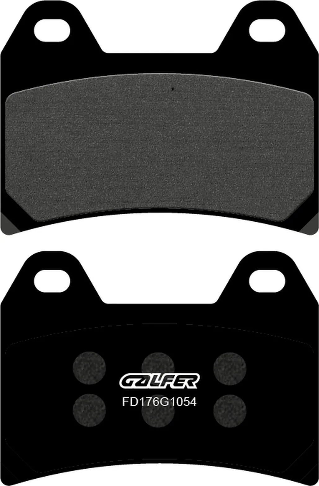 Front Semi-Metal Brake Pads - Galfer Compatible With Motus Mst R 1650 (2015)