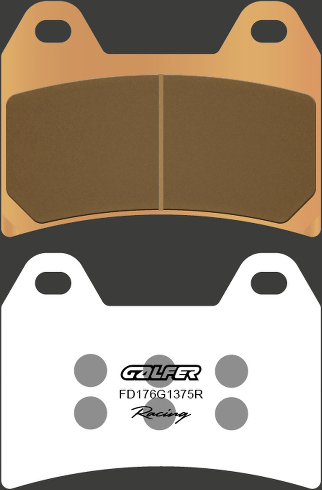 Front Sintered Sport Racing Brake Pads - Galfer Compatible With Horex Vr6 1250 (2012)