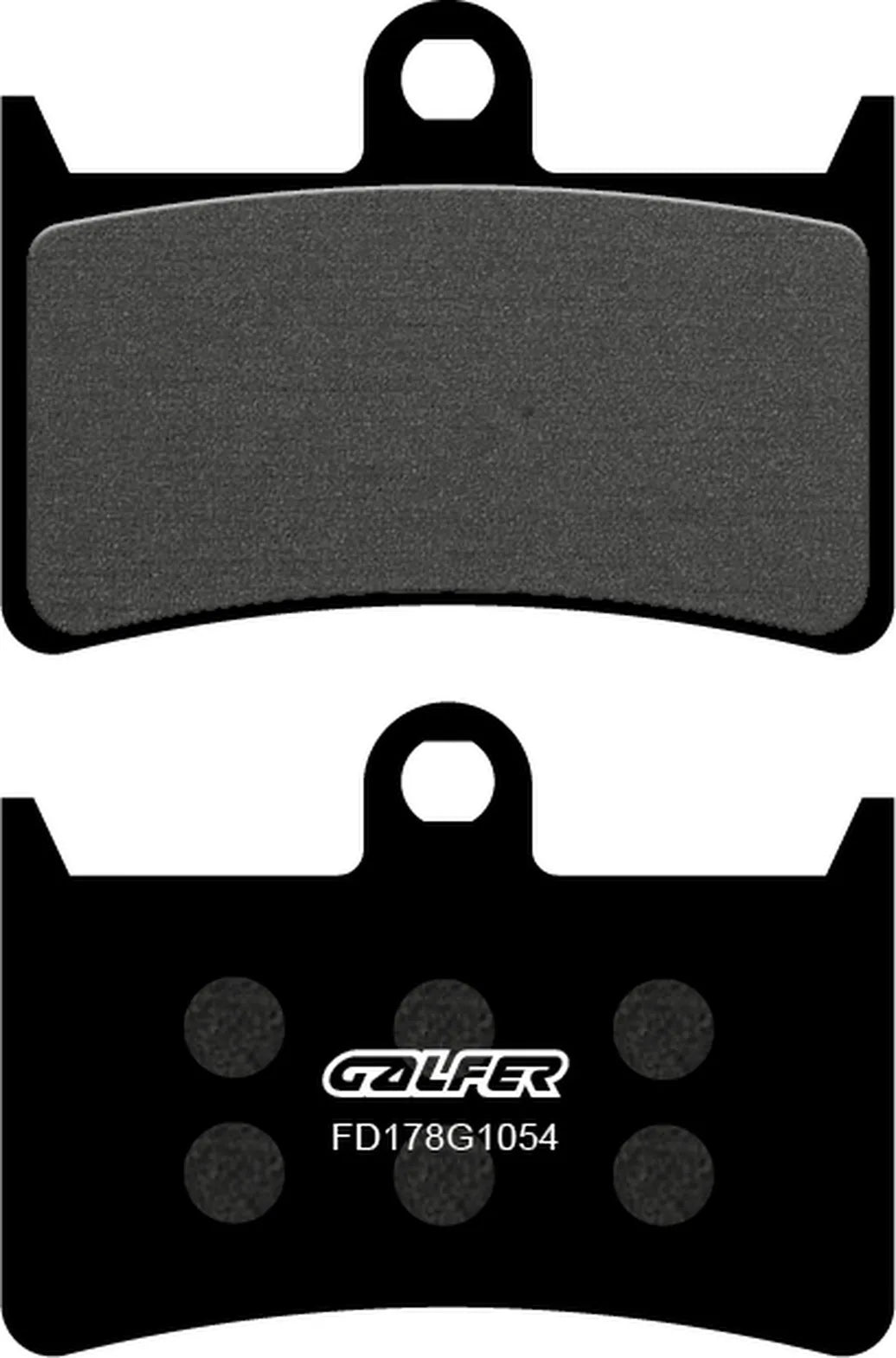 Front Semi-Metal Brake Pads - Galfer Compatible With Yamaha Yzf-R6 600 (2003-2004)