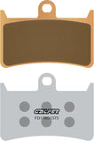 Front Sintered Sport Brake Pads - Galfer Compatible With Yamaha Fzs 600 Fazer (1998-1999)