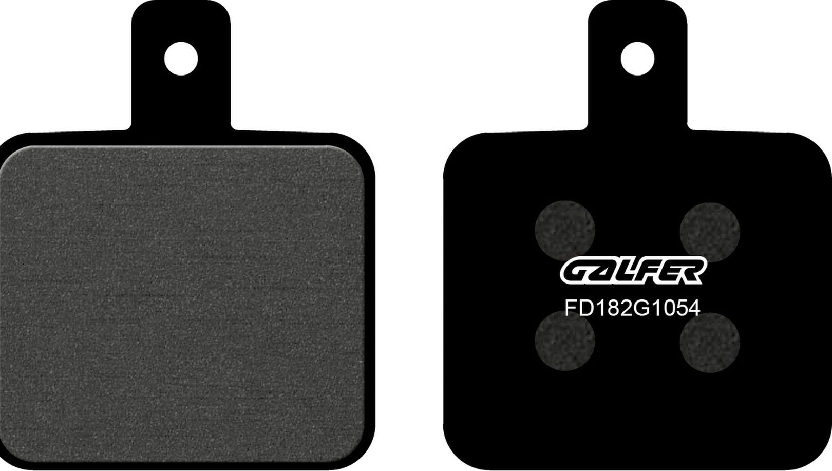 Rear Semi-Metal Brake Pads - Galfer Compatible With Arctic Cat Snow Etx 600 Triple (1997)
