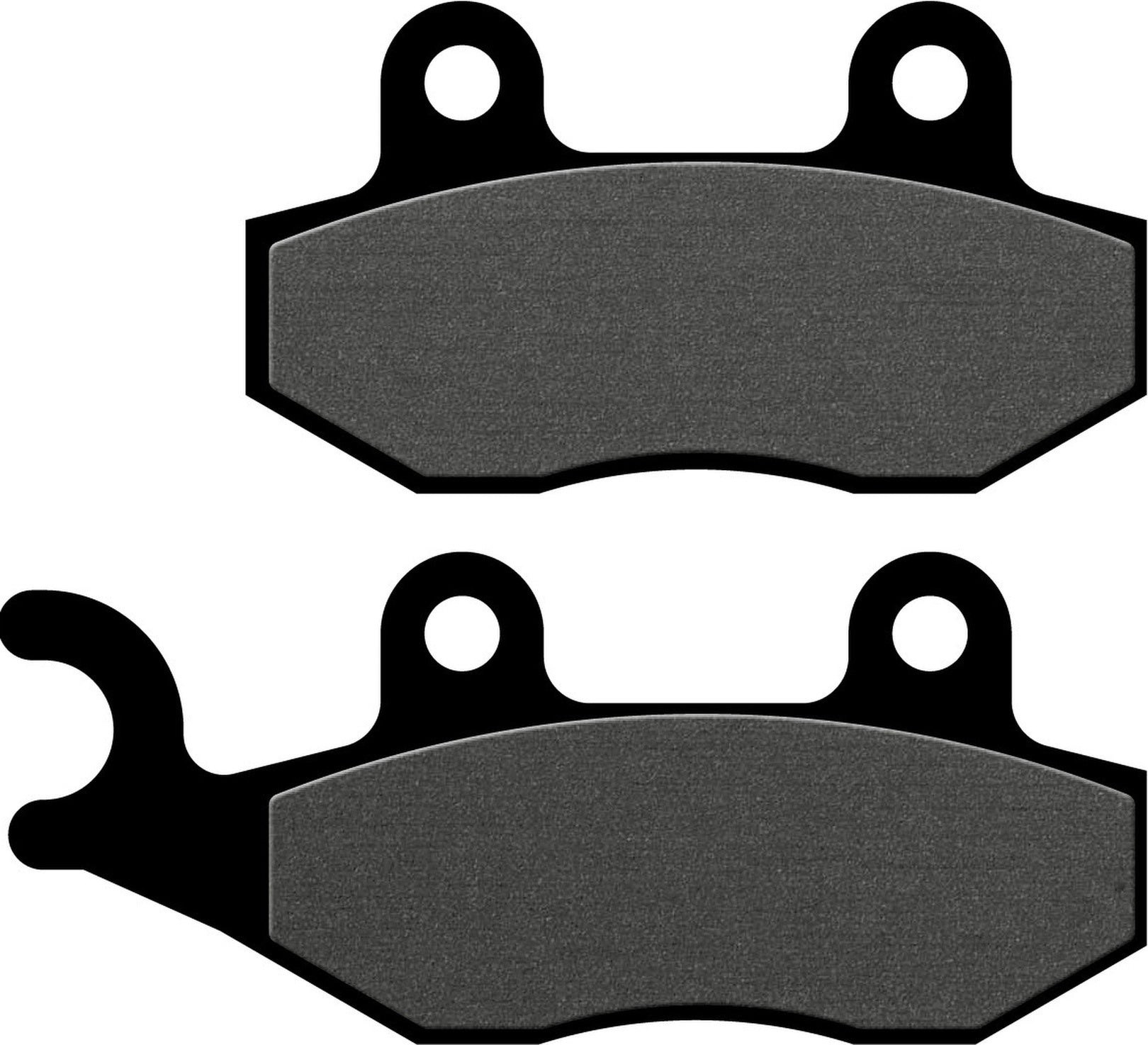 Rear Semi-Metal Brake Pads - Galfer Compatible With Barossa 150 Cheetah (2003)