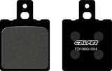 Rear Semi-Metal Brake Pads - Galfer Compatible With Honda Nsr 125 F (1988)
