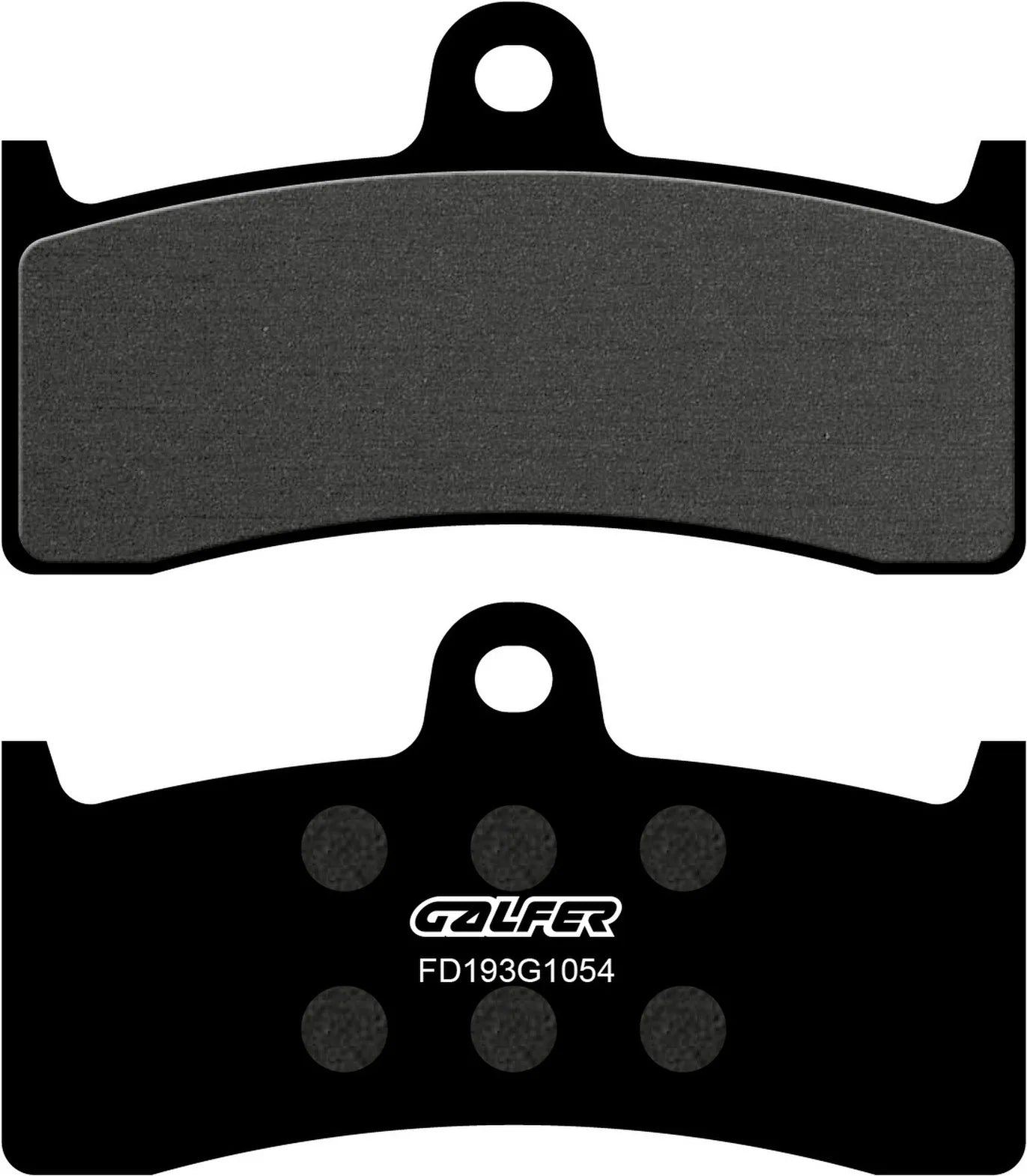 Front Semi-Metal Brake Pads - Galfer Compatible With Yamaha Yzf-R7 Race (1999)