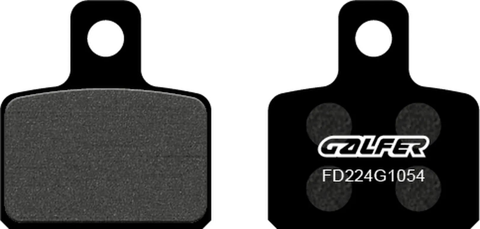 Rear Semi-Metal Brake Pads - Galfer Compatible With Metrakit Xl 08 80 (2008)