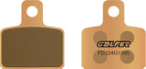 Front Sintered Trial Brake Pads - Galfer Compatible With Husqvarna 50 Cr Senior Pro (2005)