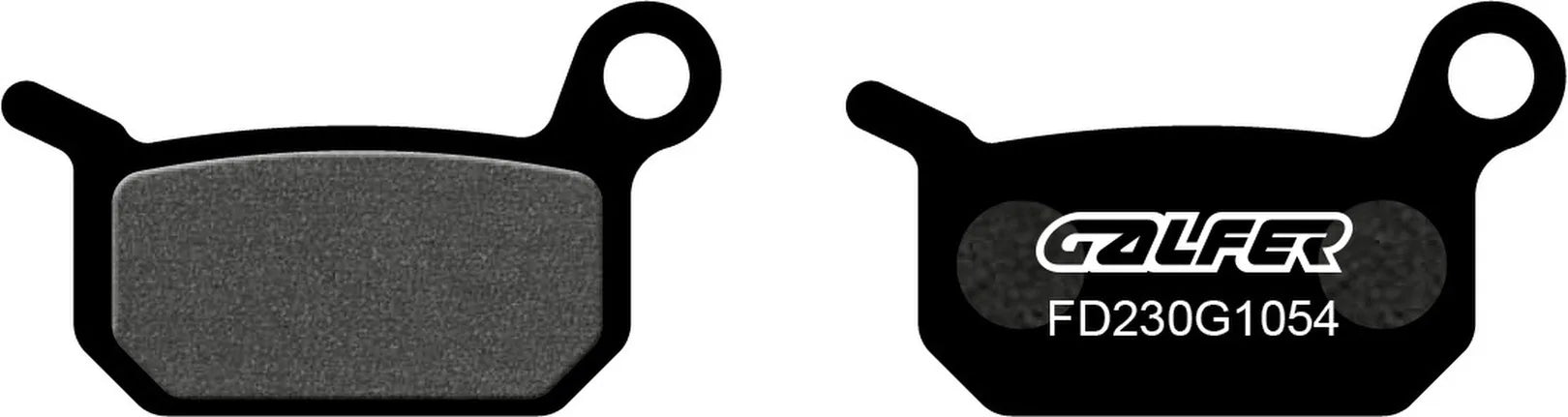 Rear Semi-Metal Brake Pads - Galfer Compatible With Metrakit Mongoose 50 (2008)