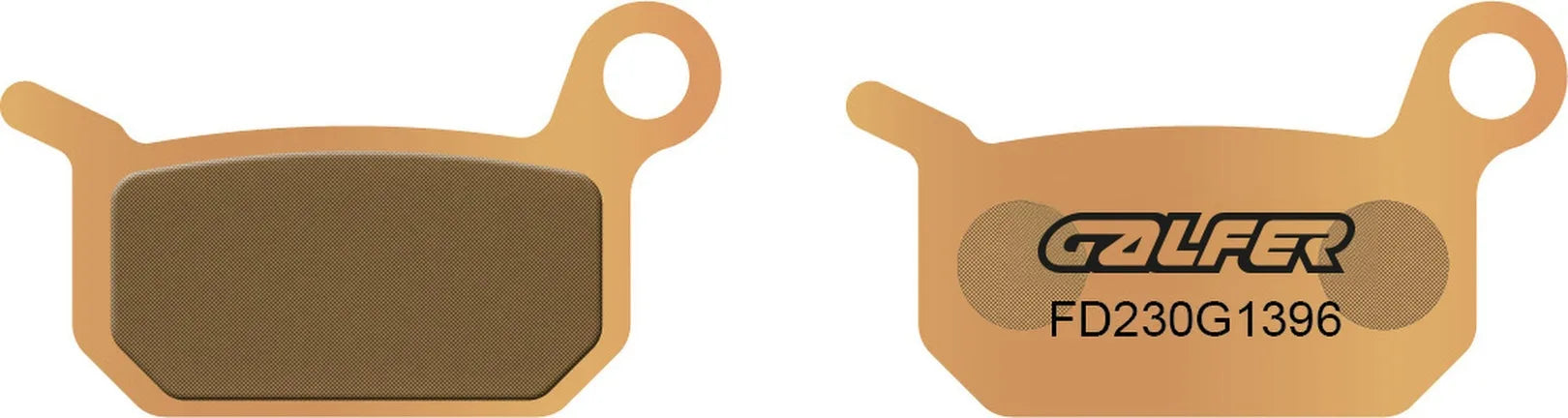 Rear Sintered Off-Road Brake Pads - Galfer Compatible With Metrakit Srm 110 4T (2007)