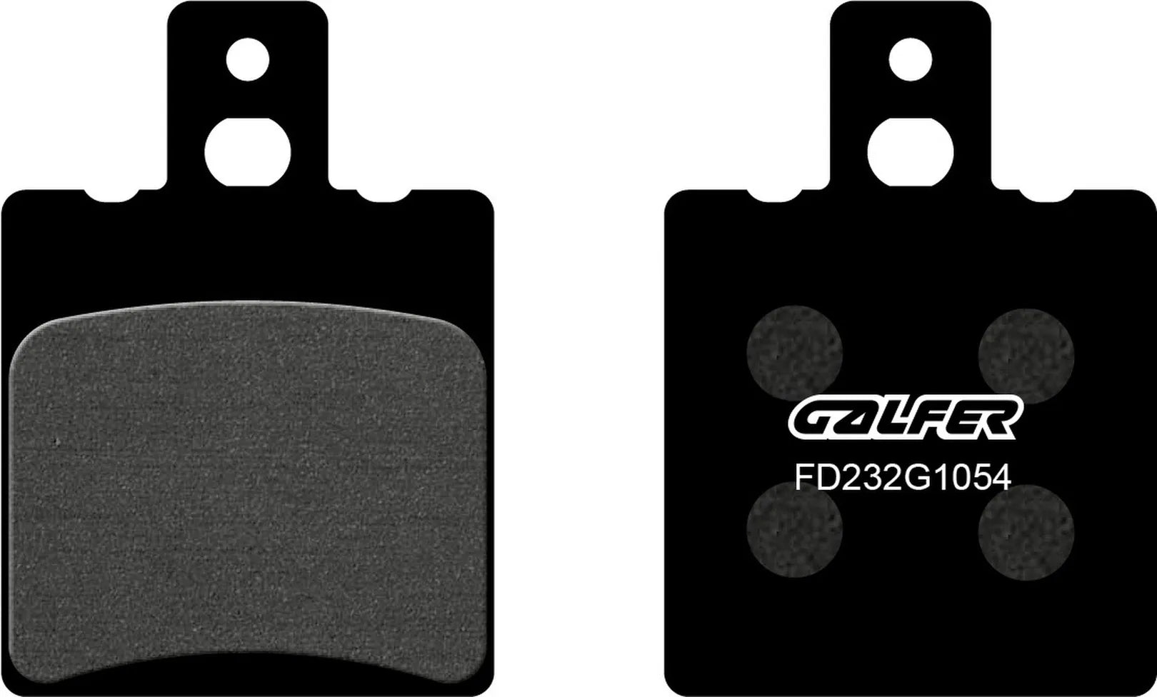 Front Semi-Metal Brake Pads - Galfer Compatible With Aprilia Leonardo 125 4T (1999)