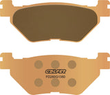 Rear Sintered Scooter Brake Pads - Galfer Compatible With Yamaha Xp 500 T-Max Cup (2003)