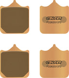 Front Sintered Street Brake Pads - Galfer Compatible With Aprilia Rsv Mille R 1000 (2001)