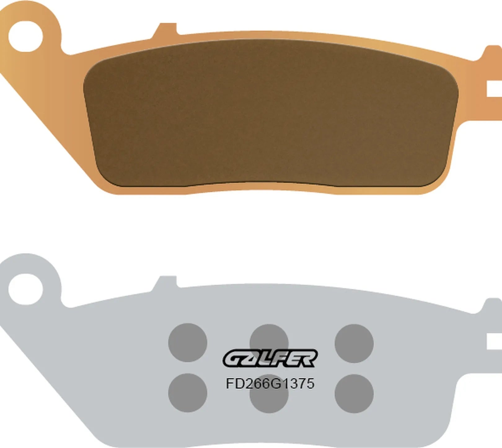 Front Sintered Sport Brake Pads - Galfer Compatible With Keeway C 650 V (2022)