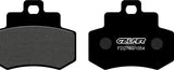 Rear Semi-Metal Brake Pads - Galfer Compatible With Kymco Grand Dink 250 (2002)