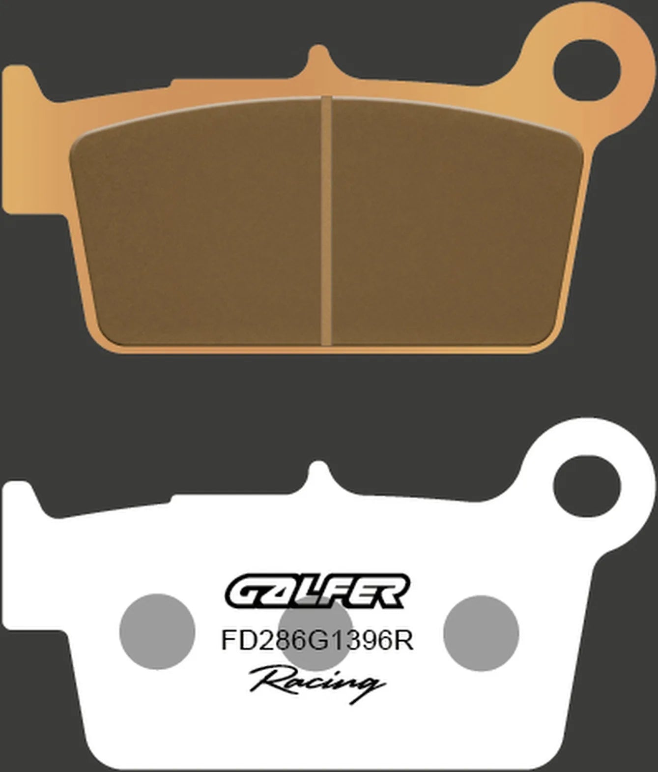 Rear Sintered Racing Off-Road Brake Pads - Galfer Compatible With Suzuki Rm-Z 450 (2018)